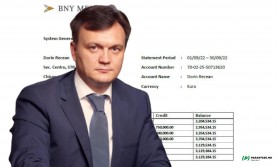 Un alt document confirmă că pe conturile consilierului prezidențial, Dorin Recean, sunt milioane de euro